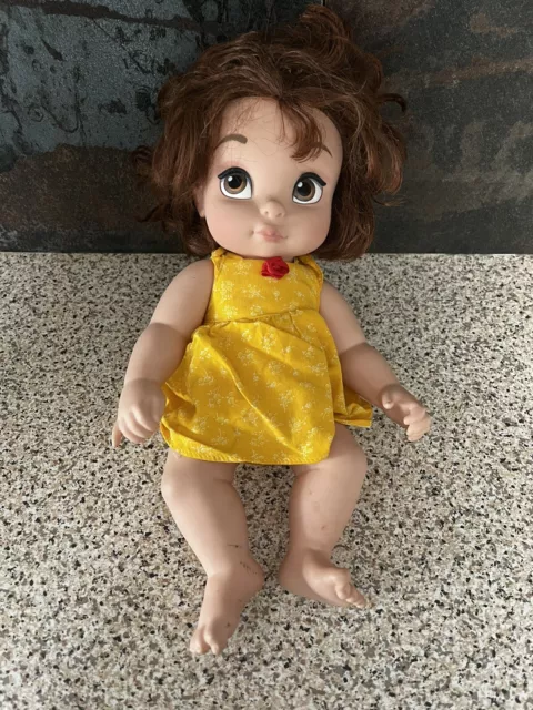 Disney Store Animators' Collection Baby Belle Doll Origins Series Toy