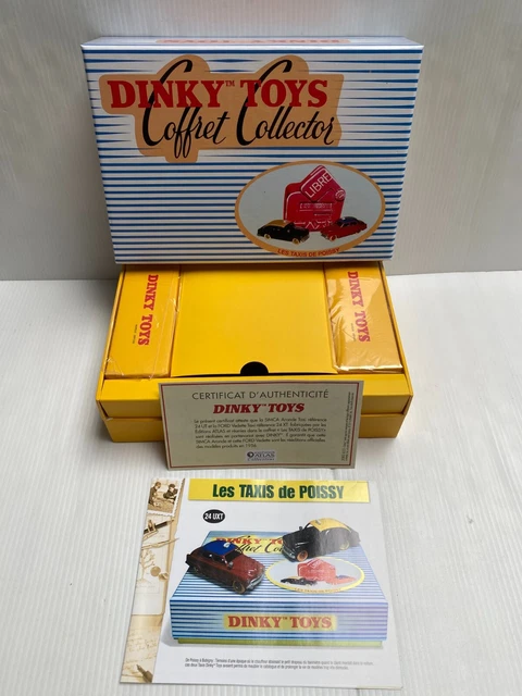 Atlas Dinky Toys – Coffret Collector Les Taxis De Poissy Simca 1/43 (Neuf Sous Blister)