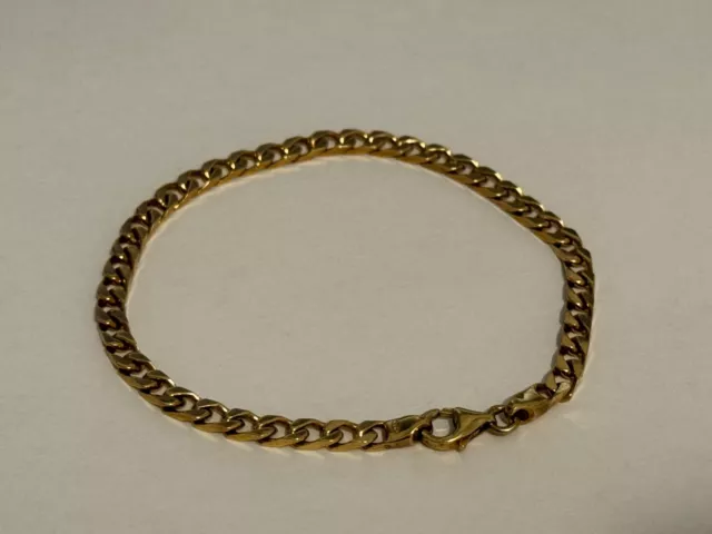 Miansai 4mm Gold Cuban Chain Bracelet (men)