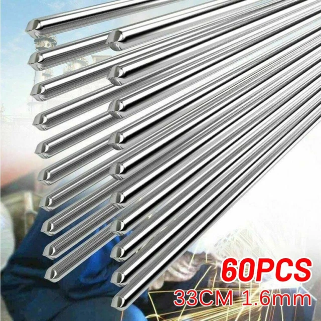 Lightweight and Convenient 60 Piece Set of Aluminum Welding Rods for Your Needs