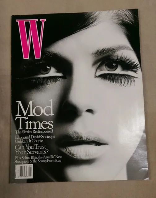 W Magazine January 2003 Selma Blair Luca Gadjus