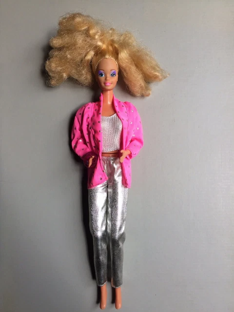 BARBIE ROCKERS 1985 Rockstar Anni 80 Superstar Era Made In Hong