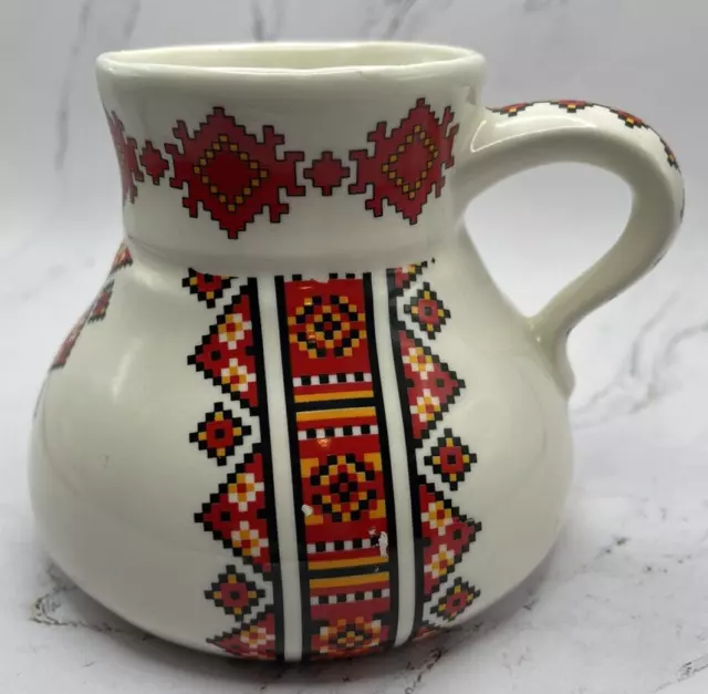 Ukrainian Wide Bottom Mug Raymond Loewy Southwest Design Ukrainian Wide Bottom Mug Raymond Loewy Southwest Design