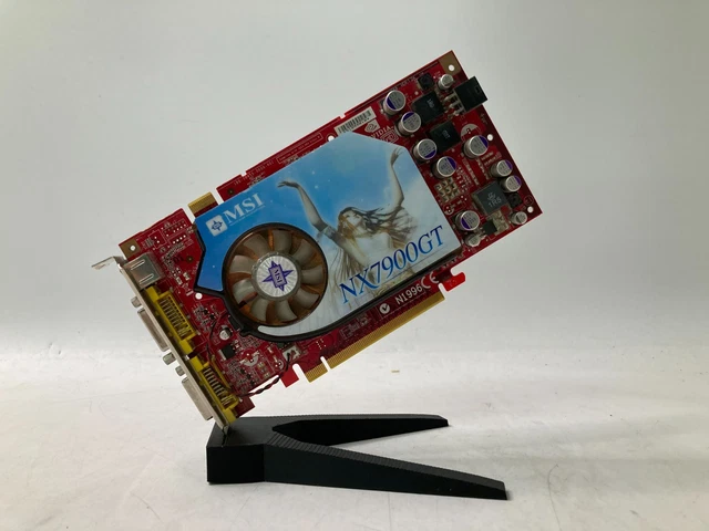 VINTAGE MSI GEFORCE 7900GT 256MB GDDR3 Graphics Card -NX7900GT
