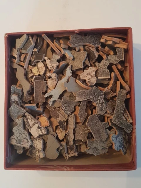 Puzzle En Bois Ancien Jouets Vera "La Ferme" - 15-25 Pièces, état Correct - Vintage Années 70-80 ?