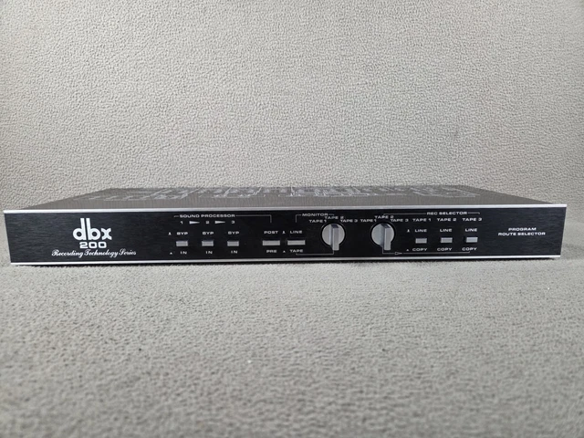 VINTAGE DBX 200 Program Route Selector Recording Technology Series