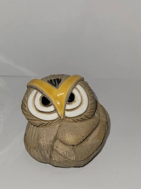 Vtg Wise Old Owl Retired Figurine • Artesania Rinconada DeRosa Uruguay 1982-2000 Vtg Wise Old Owl Retired Figurine • Artesania Rinconada DeRosa Uruguay 1982-2000