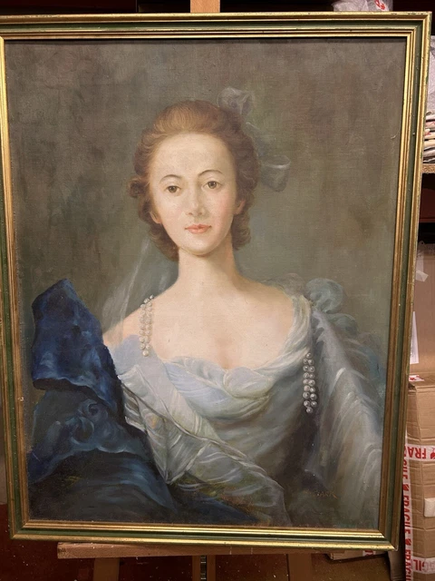 ORIGINAL OIL PAINTING On board Still Portrait & Signed by the Artist £ ...