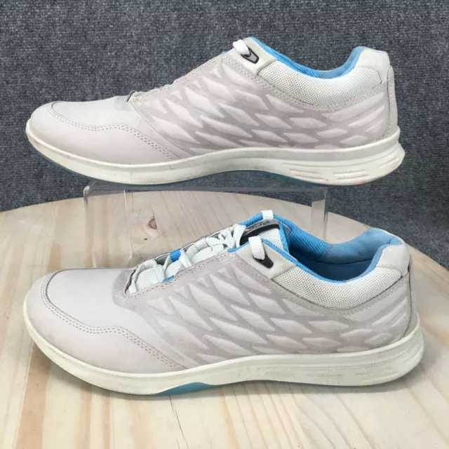 ECCO Shoes Womens 9.5 Exceed Stellar Sneakers Blue Low Top Walking Lace Up