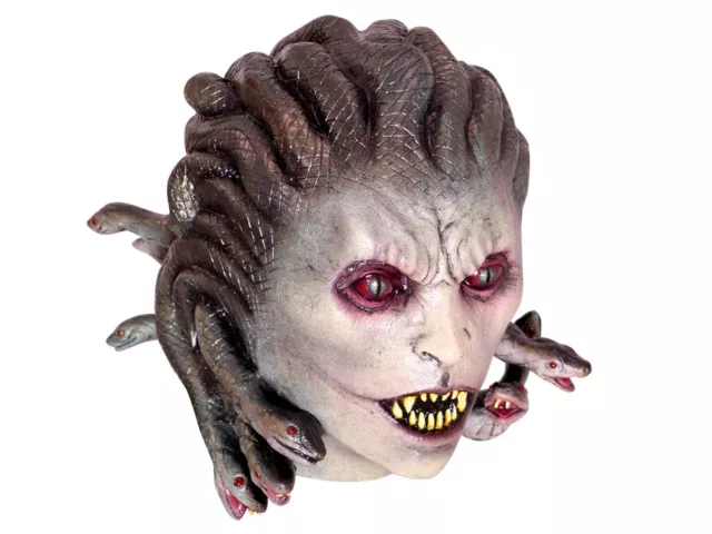 Snake Head Greek Mythology Ghoulish DELUXE ADULT LATEX MEDUSA MASK