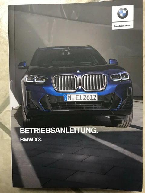 Bmw X3 G01 Bedienungsanleitung Deutsch Pdf BMW X3 G01 2021 Betriebsanleitung 2021 Bedienungsanleitung M40i M40d