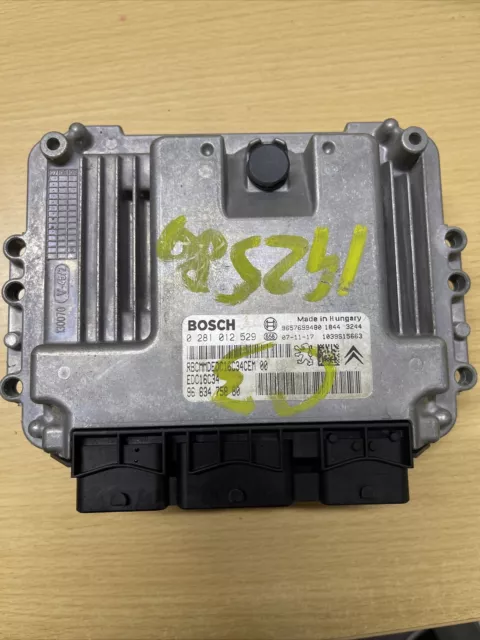 Calculateur Moteur Ecu Psa 1.4 Hdi 0281012529/9663475880 (C5C)