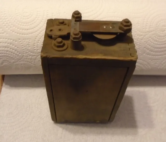 Antique Genuine Ford KW Ignition Coil Wood Box Battery Model T