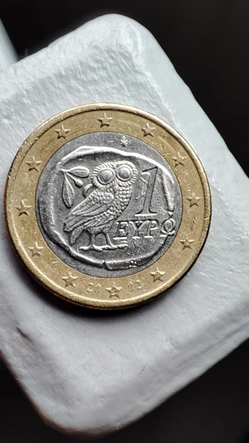 1 Euro Münze Eule Mit S Im Stern