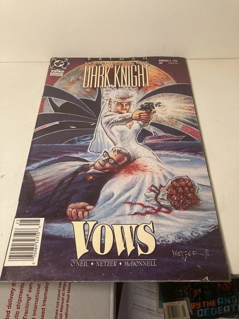 BATMAN Legends of the Dark Knight 2 Annual Mike Netzer Vows