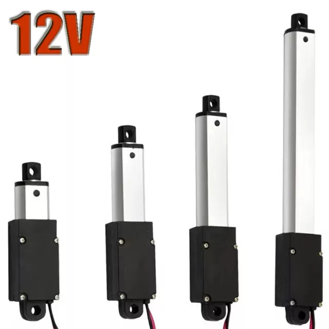 Fast Speed Micro DC 12V Mini Linear Actuator Stroke 30/50/100/150mm Durable