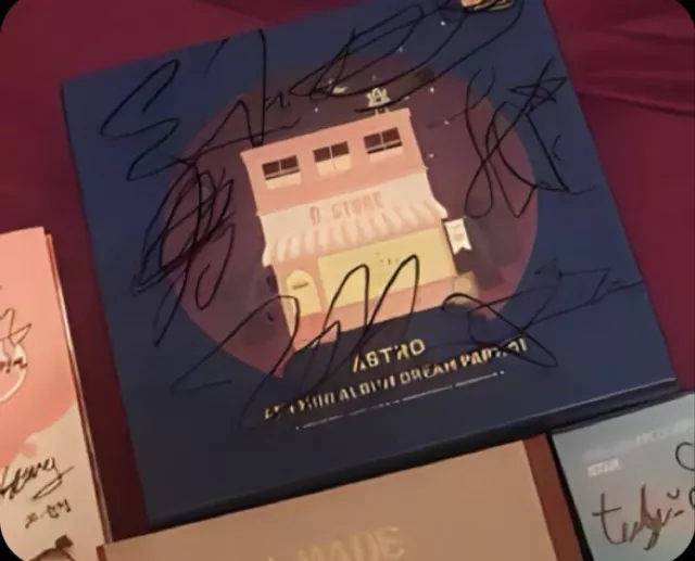 Astro 4th Mini Ambum Dream Part. 01/ Singed + Moonbin Signed