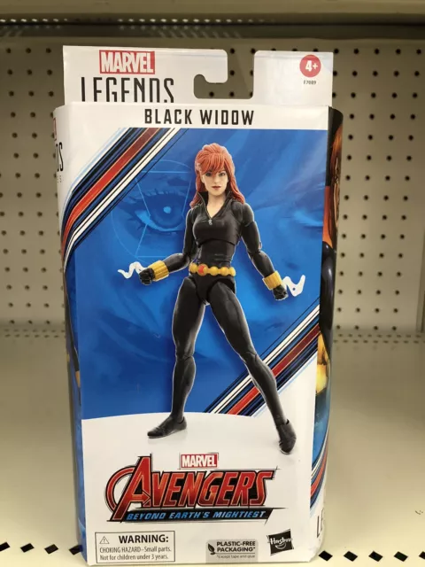 Marvel Legends Avengers Beyond Earths Mightiest Black Widow 6" Figure Target Exc