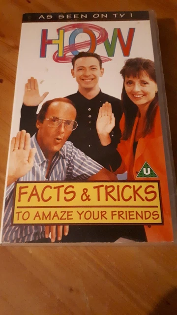 HOW FACTS & Tricks Vhs Video Tape As Seen On Tv Carol Vordaman Fred ...