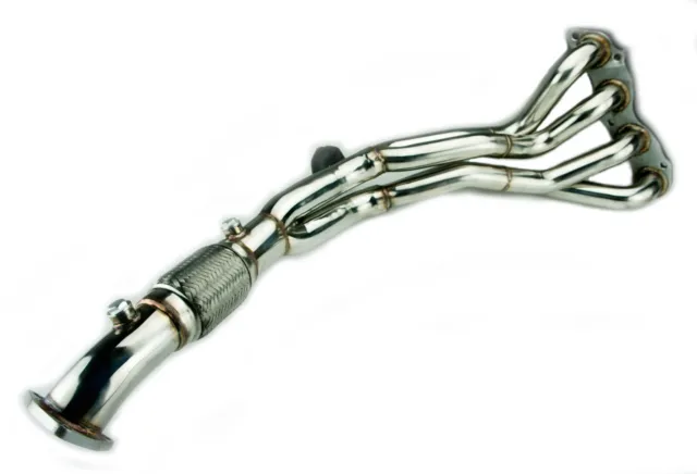 STAINLESS STEEL 4-2-1 EXHAUST MANIFOLD FOR HONDA CIVIC TYPE R EP3 K20A2 i‐VTEC 2