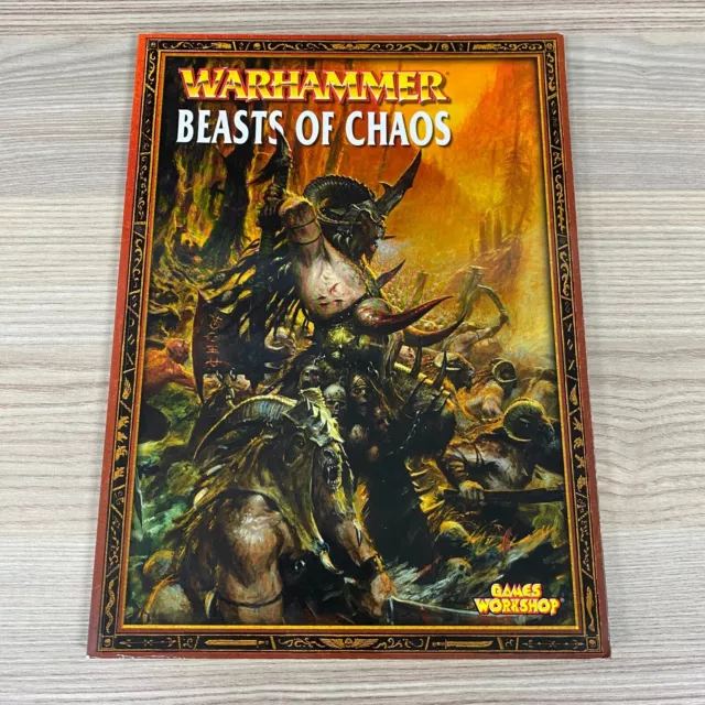 Beasts Of Chaos Warhammer Armies Army Book 2003 The Old World Beastmen Wfb Aos