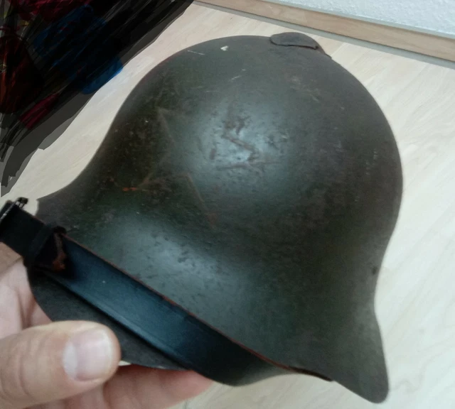 SSH36 Stahlhelm, russisch, Weltkrieg, Wehrmacht, ORIGINAL