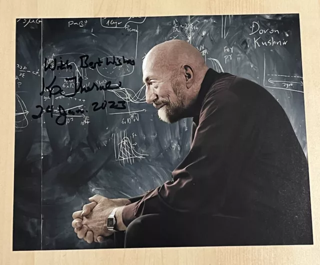 KIP THORNE SIGNED AUTOGRAPHED 8x10 PHOTO NOBEL PEACE PRIZE STEPHEN HAWKING COA