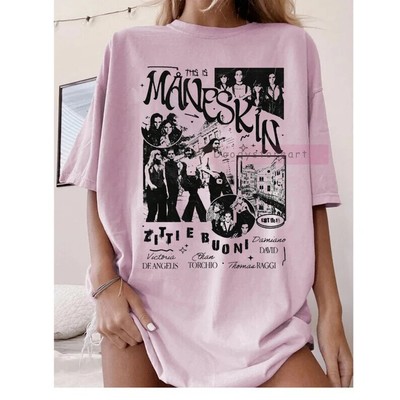 VINTAGE 90S MANESKIN Shirt, Maneskin Tour Shirt, Maneskin Retro Shirt Â£17.40 - PicClick UK