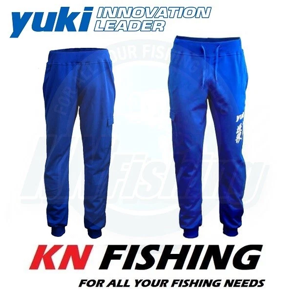 YUKI SLACKER TROUSER EQ11 Blue M-3XL