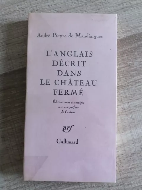 André-Pierre de Mandiargues - L'anglais décrit dans le château fermé - 1979