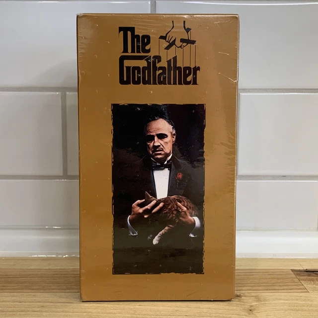 THE GODFATHER SEALED VHS Movie Marlon Brando Al Pacino New Factory 1997