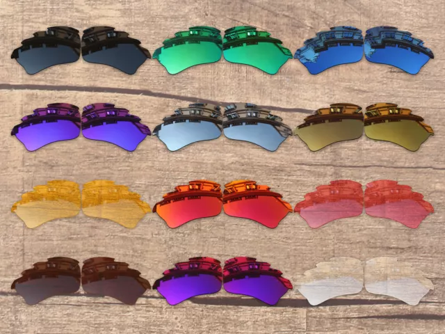 Vonxyz 20+ Color Replacement Lenses for-Oakley Half Jacket XLJ Vented Sunglasses