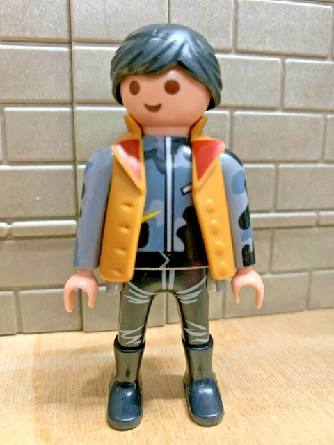 PLAYMOBIL Personnage Homme Gangster Hippie Biker 6B - pour CUSTOM RARE VINTAGE
