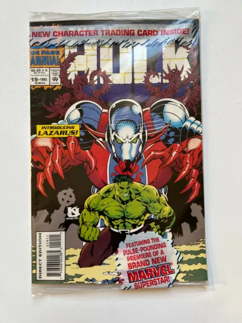 The Incredible Hulk Annual #19 - Polybagged w/Card (Marvel Comics, 1993) VF/NM