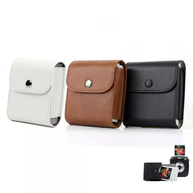 For Fujifilm Instax Mini Film PU Leather Photo Storage Bag Pouch Pocket Case