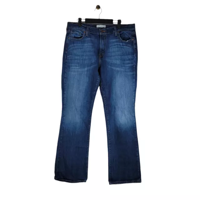 Levi's 515 Boot Cut Dark Blue Jeans Women's Size 16 L/C Levi Strauss Preowned