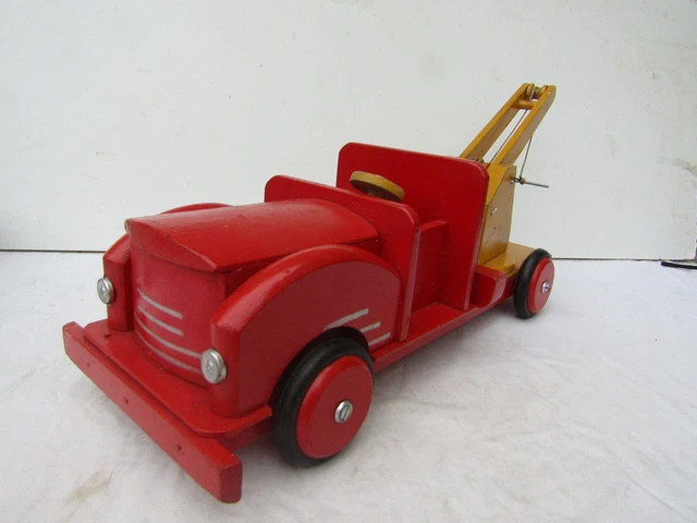 Kibi Basileiadis Greece Jouet Ancien Camion De Pompiers #270 Avec Sa