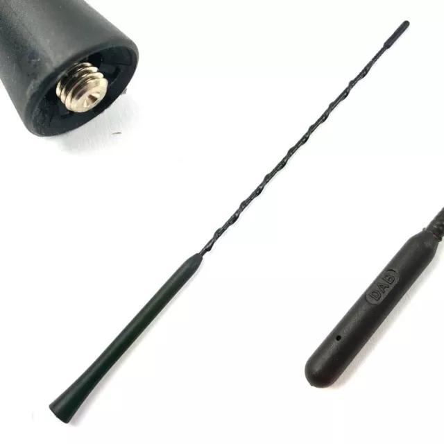 Antena de Techo Varilla Barra para VW Audi Fiat Alfa Opel M6 DAB 40cm