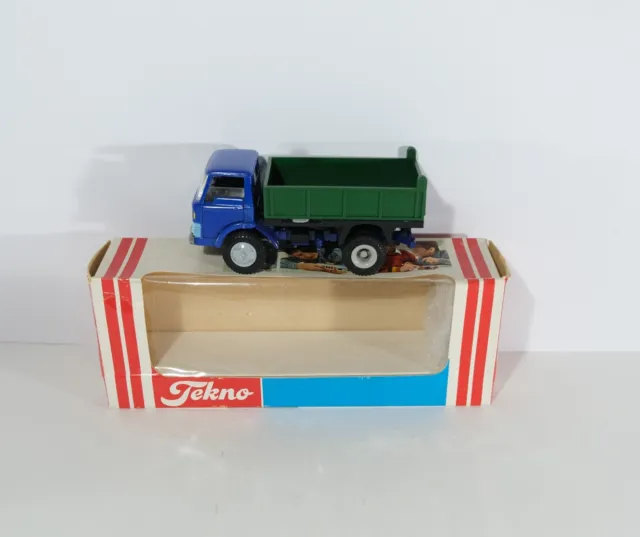 TEKNO 914 FORD D TIPPER TRUCK Diecast Model Diecast in Original Box V9