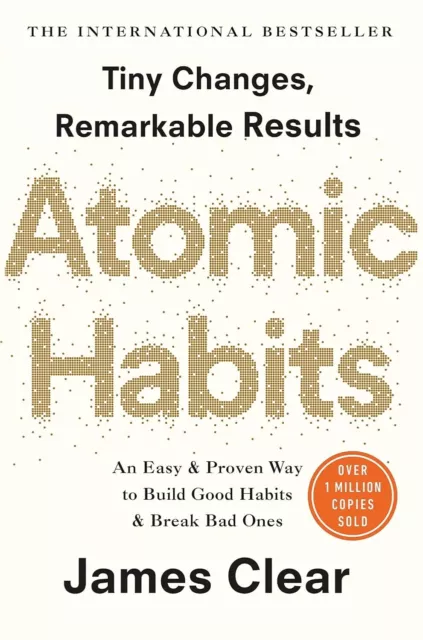 Atomic Habits by James Clear Build Good Habits English and  Paperback UK ITEM #1