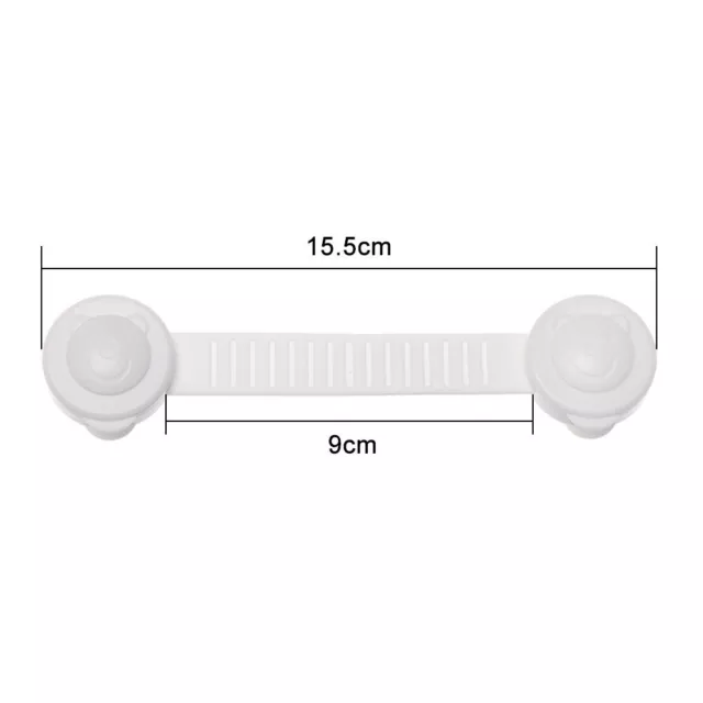 Window Refrigerator Door Stopper Baby Safety Drawer Cupboard Cabinet Lock 2