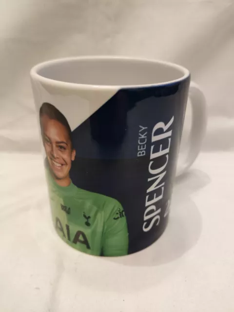 Offizielle Tottenham Wsl Tasse Becky Spencer 2021/22  Neu