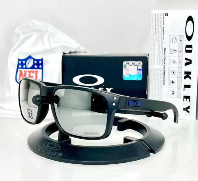 Oakley NFL Cowboys Holbrook OO9102-L8 Matte Black Frame w/ Prizm Black Lens