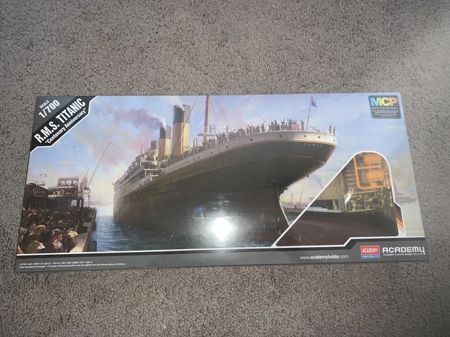 Academy 1/700 Scale R.M.S. Titanic Centenary Edition Model Ship Building Kit