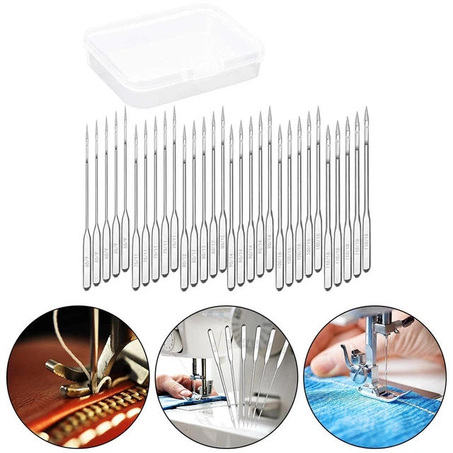 SUC-Aiguilles De Perles à Gros Yeux Enfile-aiguille à Perles 50 Pièces