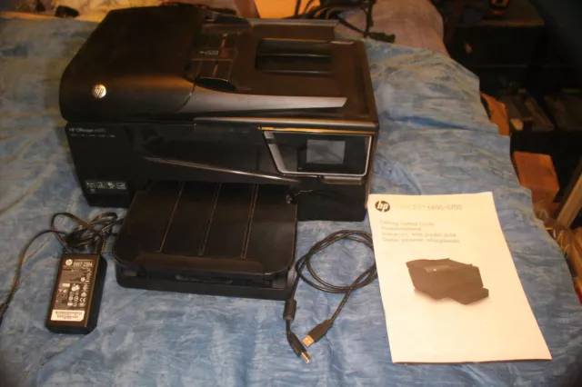 HP Officejet 6600 All In One Colour Printer Scanner Copier Fax Web CZ155A Black