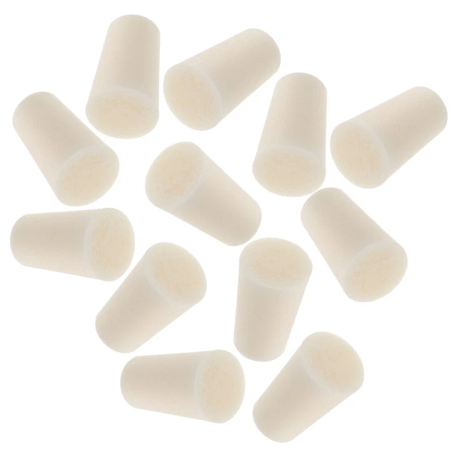 10 piezas Botella Tapón de silicona Tapón de botella De goma Reactivo