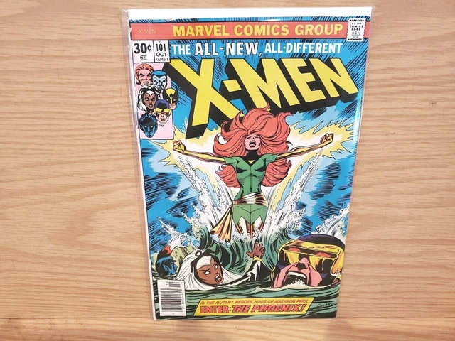 X-Men on Marvel 101 (Oct. 1976) ~ 1st Phoenix appearance