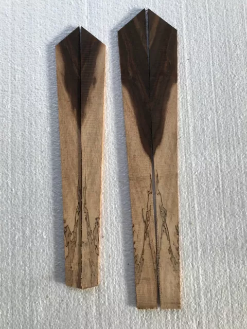 Lot Of 2 Brazilian Rosewood Headplates In 2 Pieces