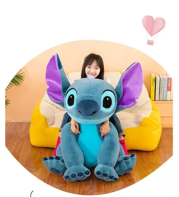 Giant 80cm Disney Lilo & stitch Plush Stuffed Doll kids toys cartoon pillow 8075 3